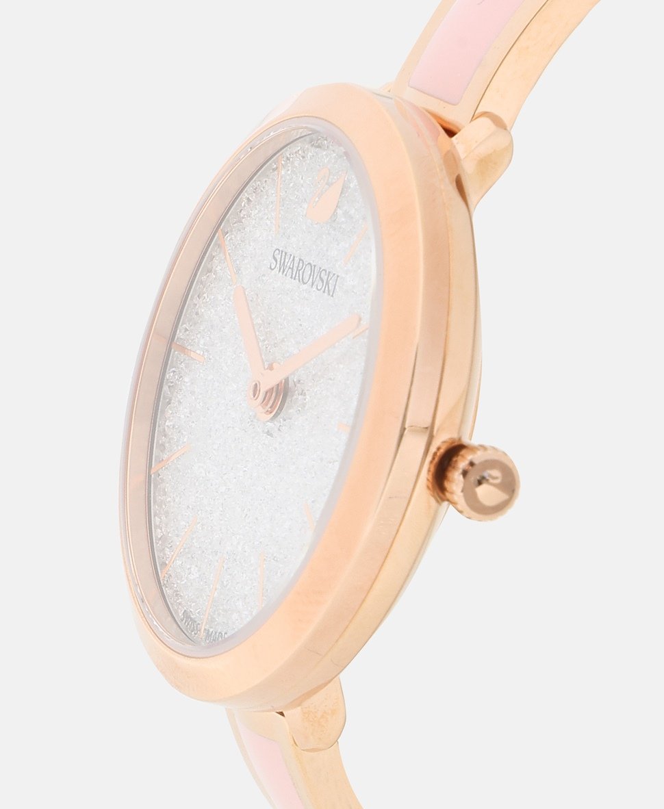 Swarovski hodinky Růžová 2