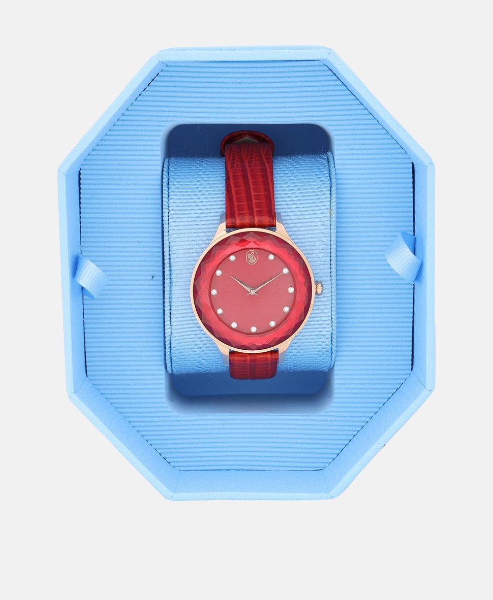 Swarovski hodinky Červená 4