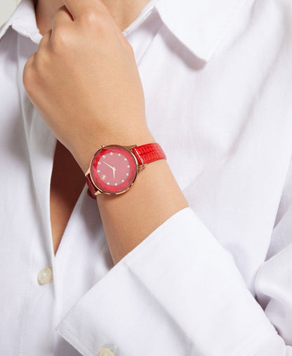 Swarovski hodinky Červená 5