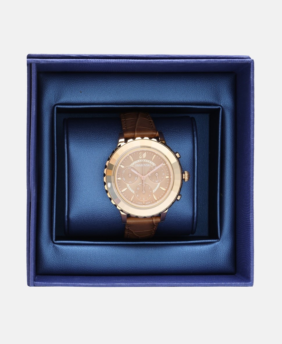 Swarovski hodinky Hnědá 4