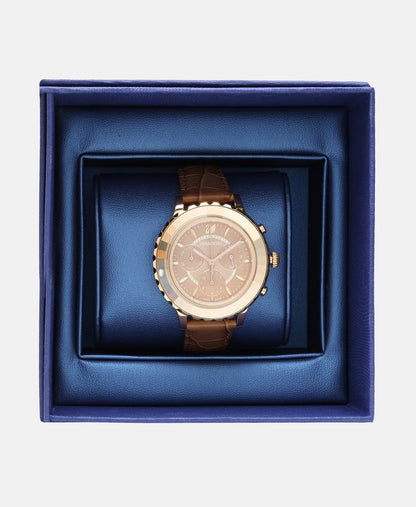 Swarovski hodinky Hnědá 4