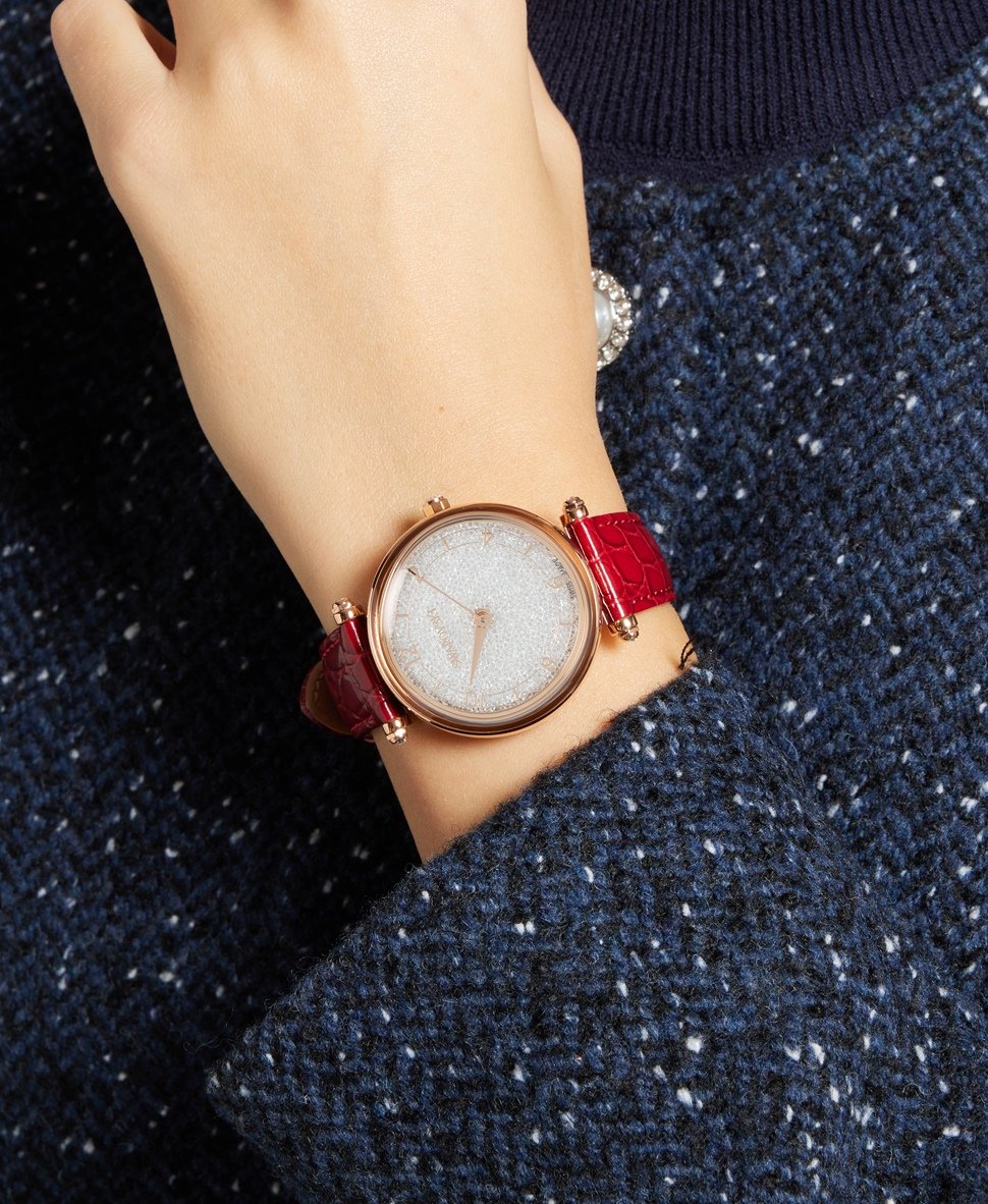 Swarovski hodinky Červená 5