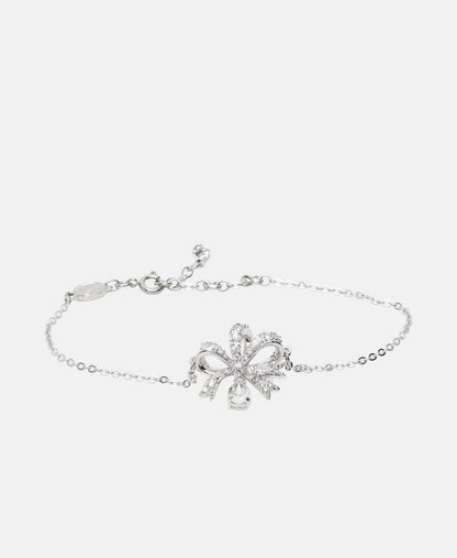 Swarovski náramek Stříbrná 1