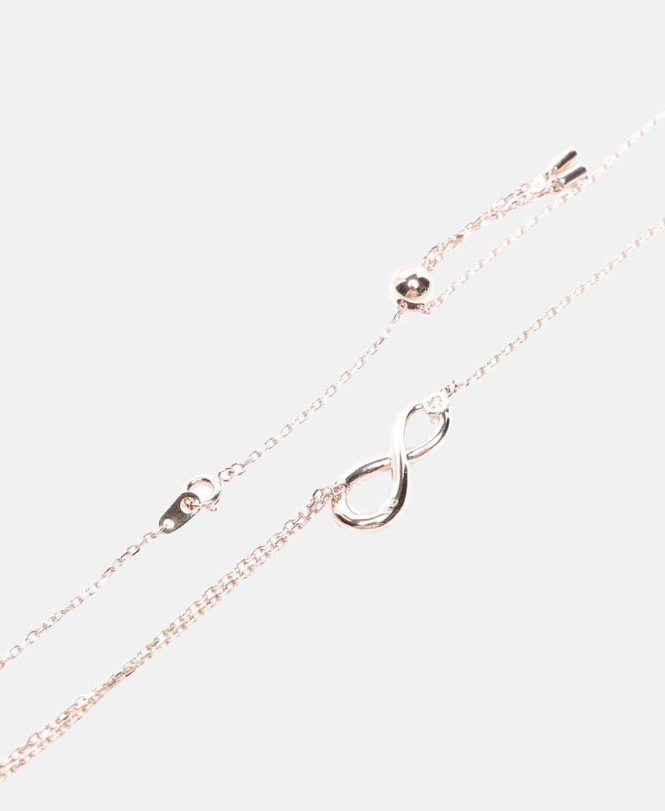 Swarovski náhrdelník Růžově zlatá 2