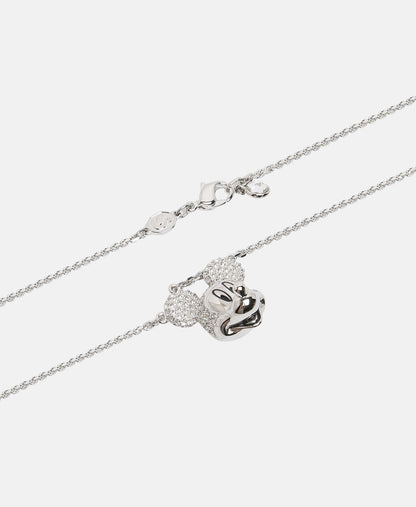 Swarovski náhrdelník Stříbrná 2