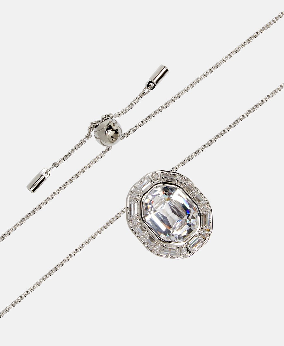 Swarovski řetízek s přívěskem Stříbrná 2