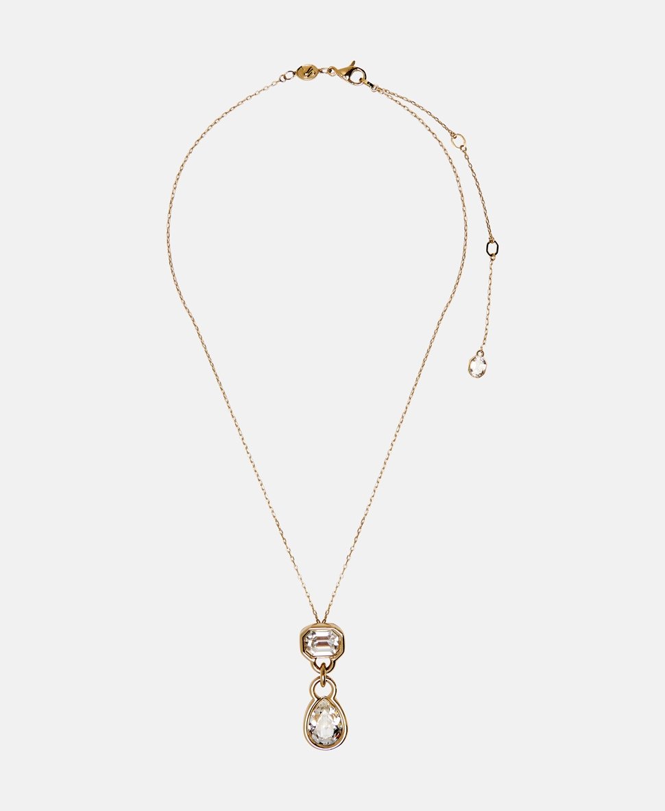 Swarovski řetízek s přívěskem Zlatá 1