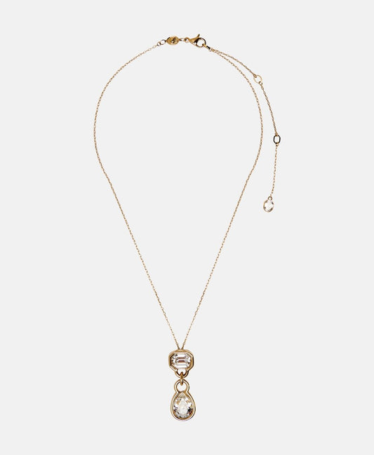 Swarovski řetízek s přívěskem Zlatá 1