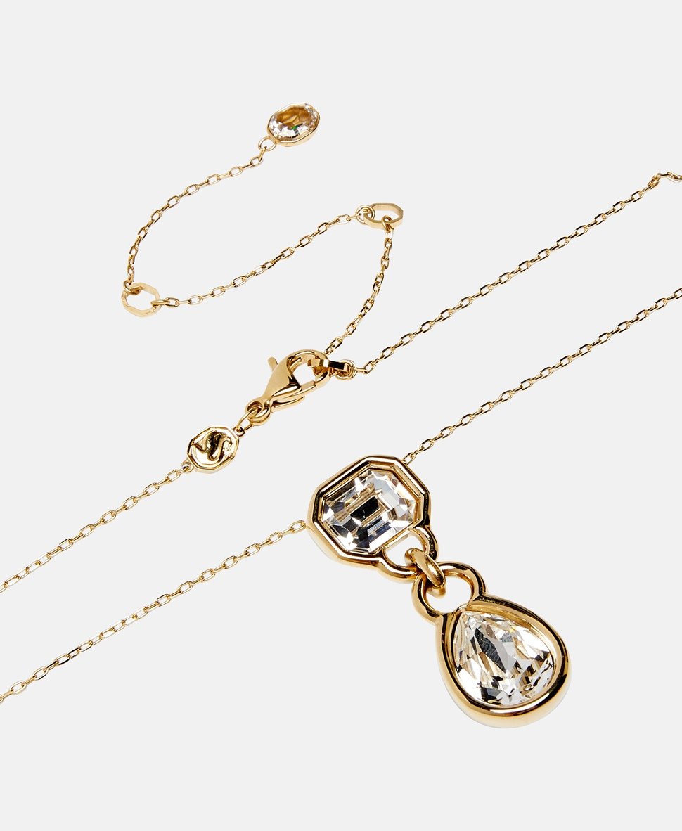 Swarovski řetízek s přívěskem Zlatá 2