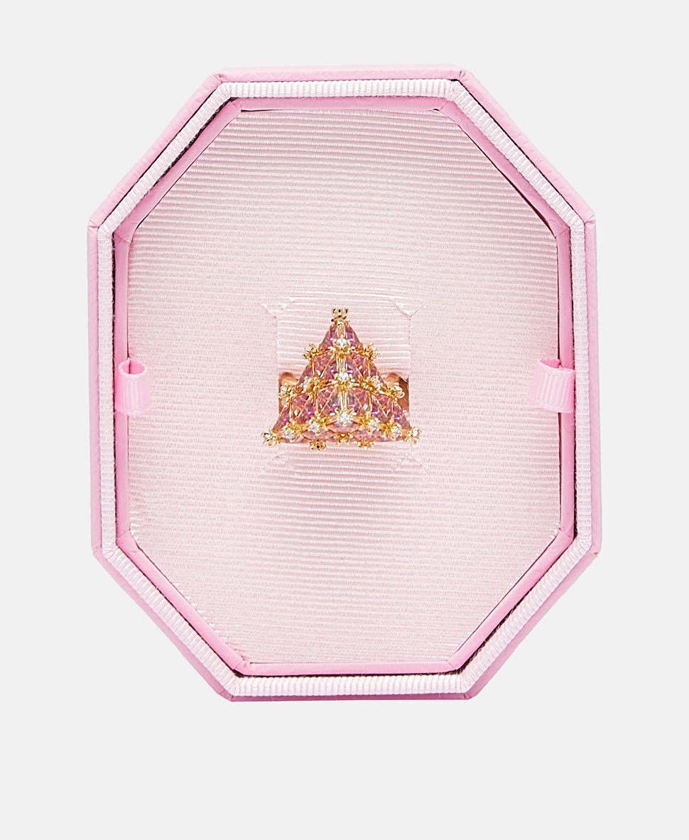 Swarovski prsten Zlatá 3