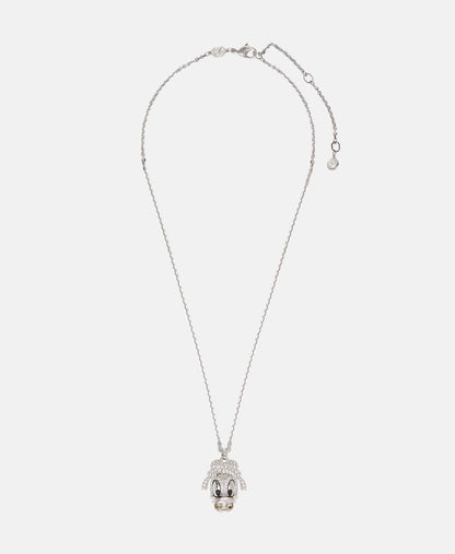 Swarovski řetízek s přívěskem Stříbrná 1