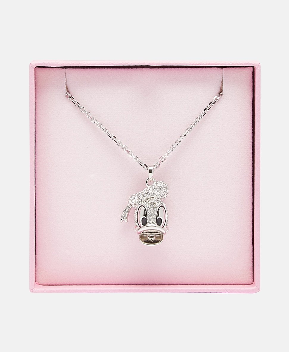 Swarovski řetízek s přívěskem Stříbrná 3