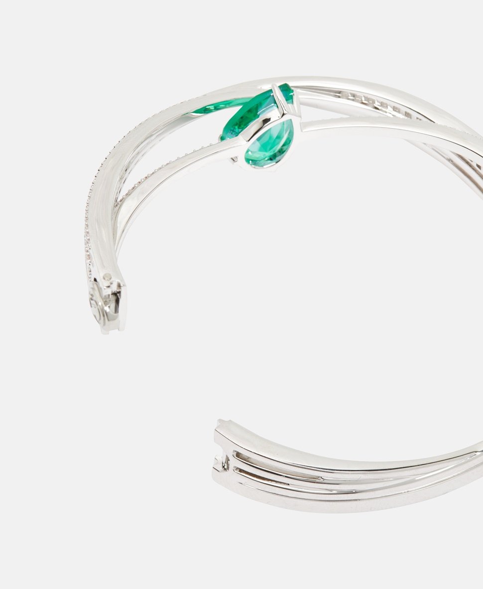 Swarovski náramek Stříbrná 2