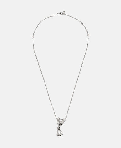 Swarovski řetízek s přívěskem Stříbrná 1