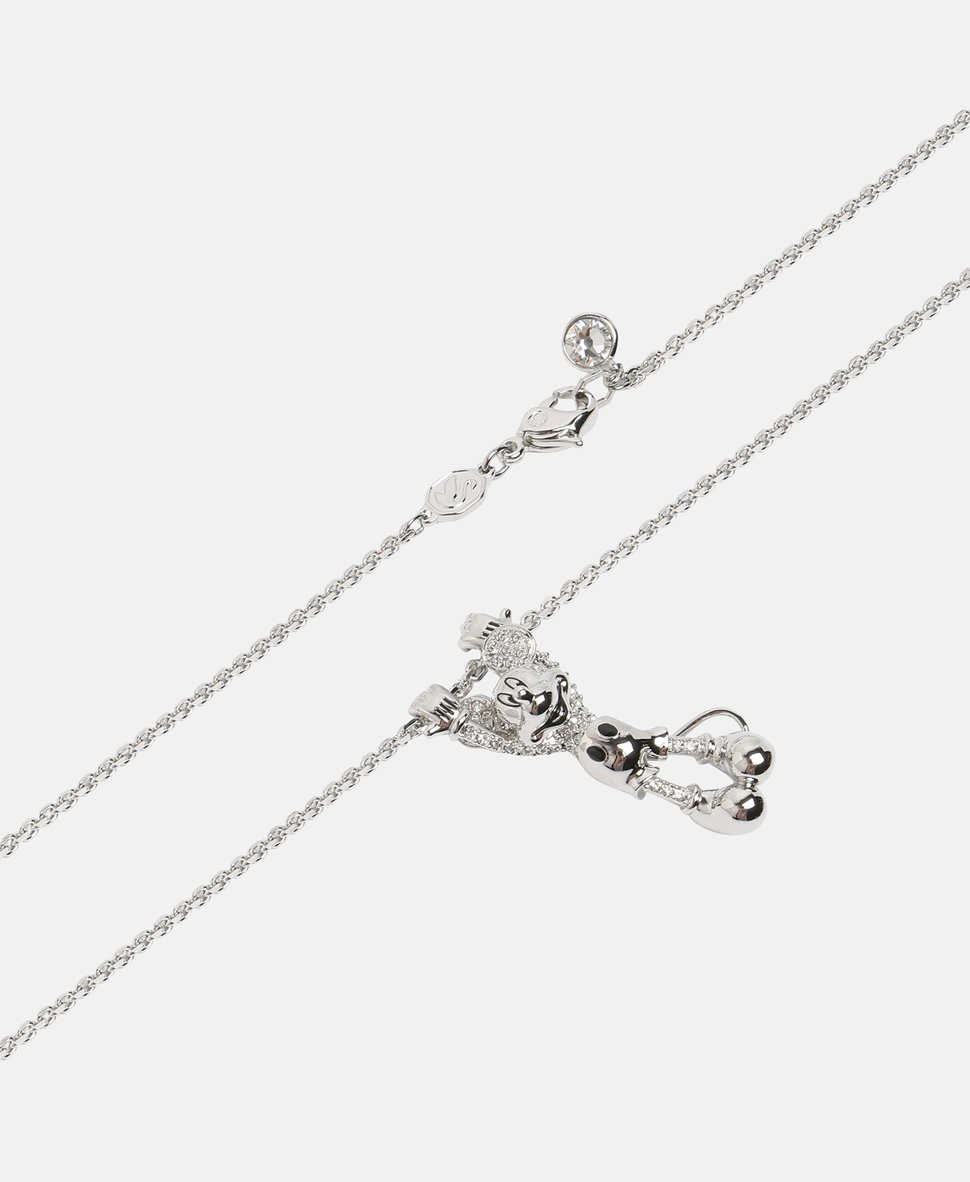 Swarovski řetízek s přívěskem Stříbrná 2