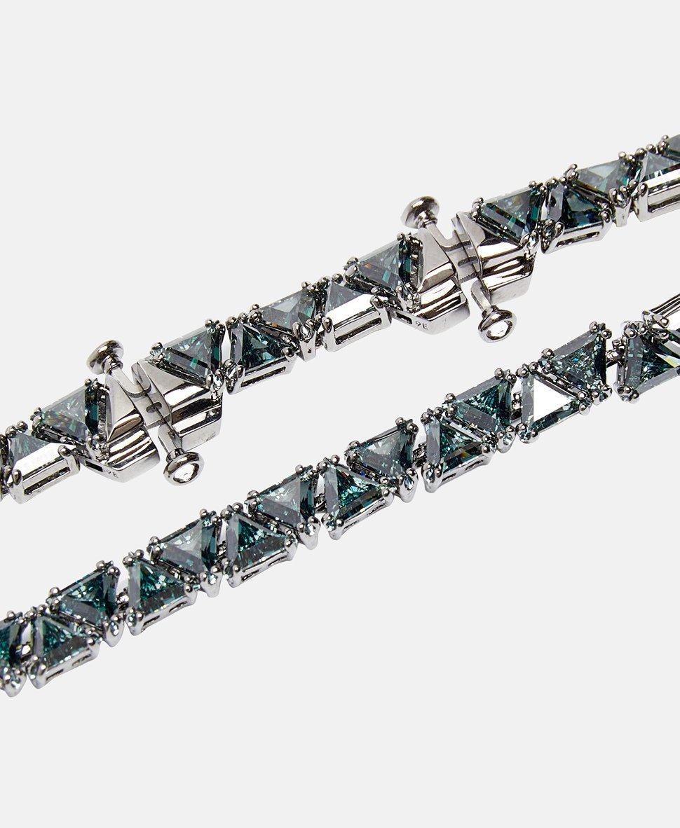 Swarovski náramek Stříbrná 2