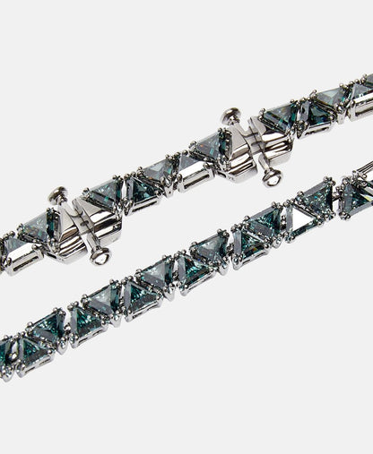 Swarovski náramek Stříbrná 2