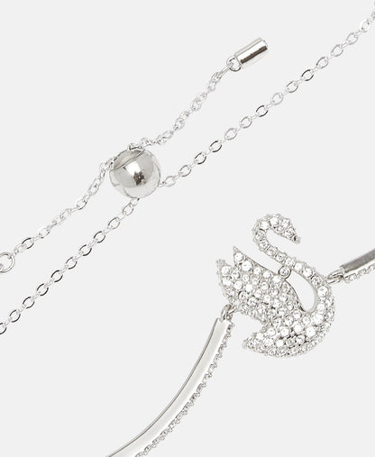 Swarovski náramek Stříbrná 2