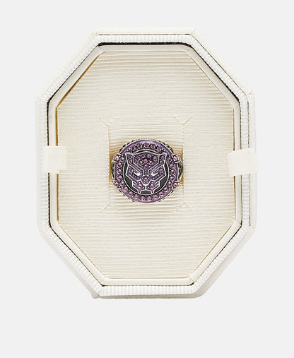 Swarovski prsten Fialová 3