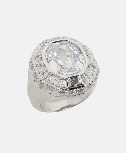 Swarovski prsten Stříbrná 2