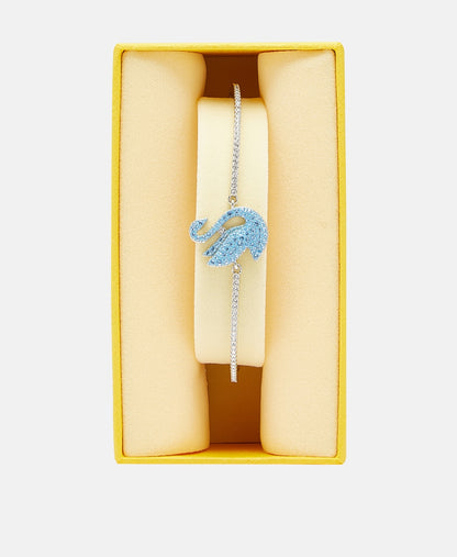 Swarovski náramek Stříbrná 3