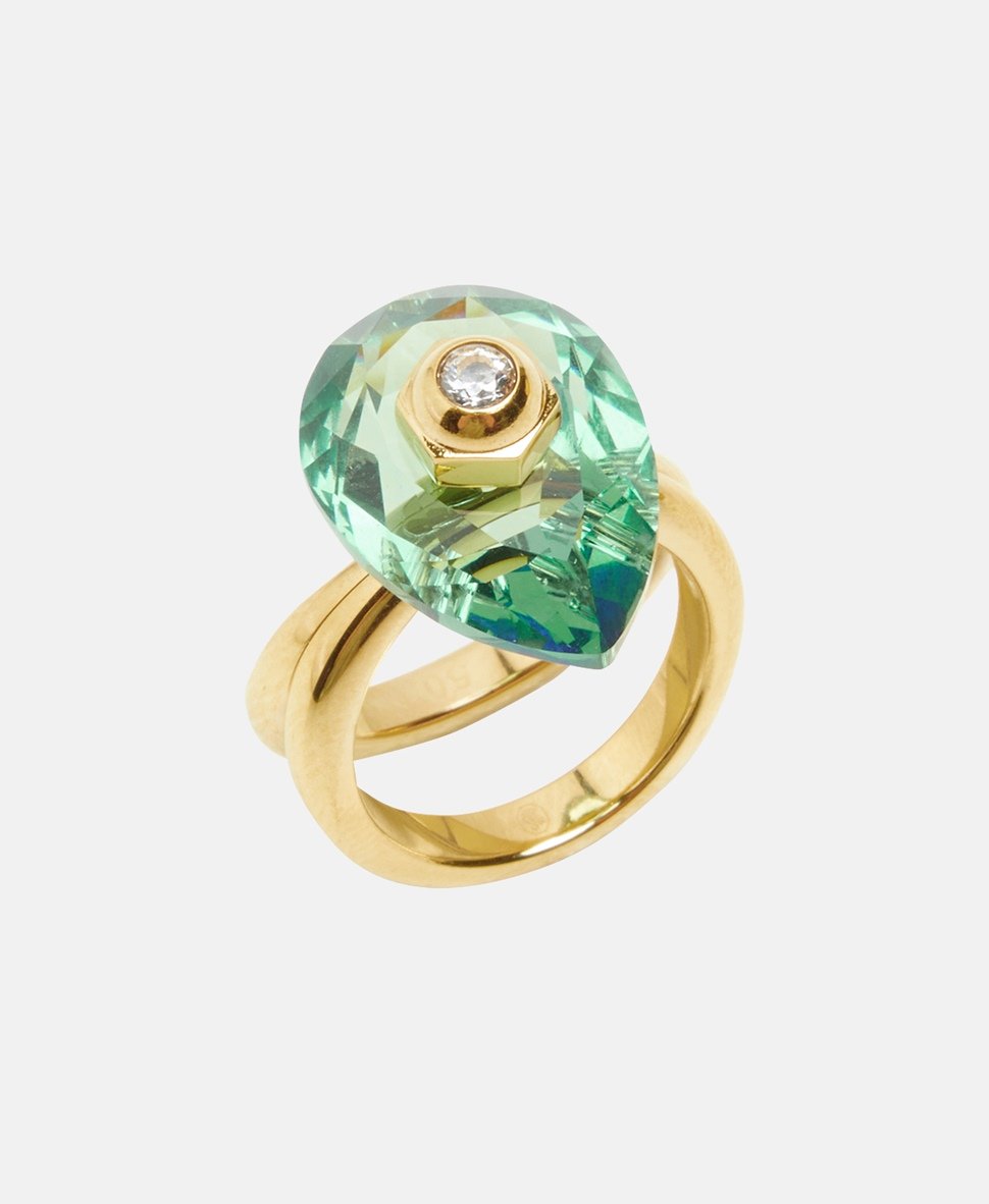 Swarovski prsten Zlatá 2