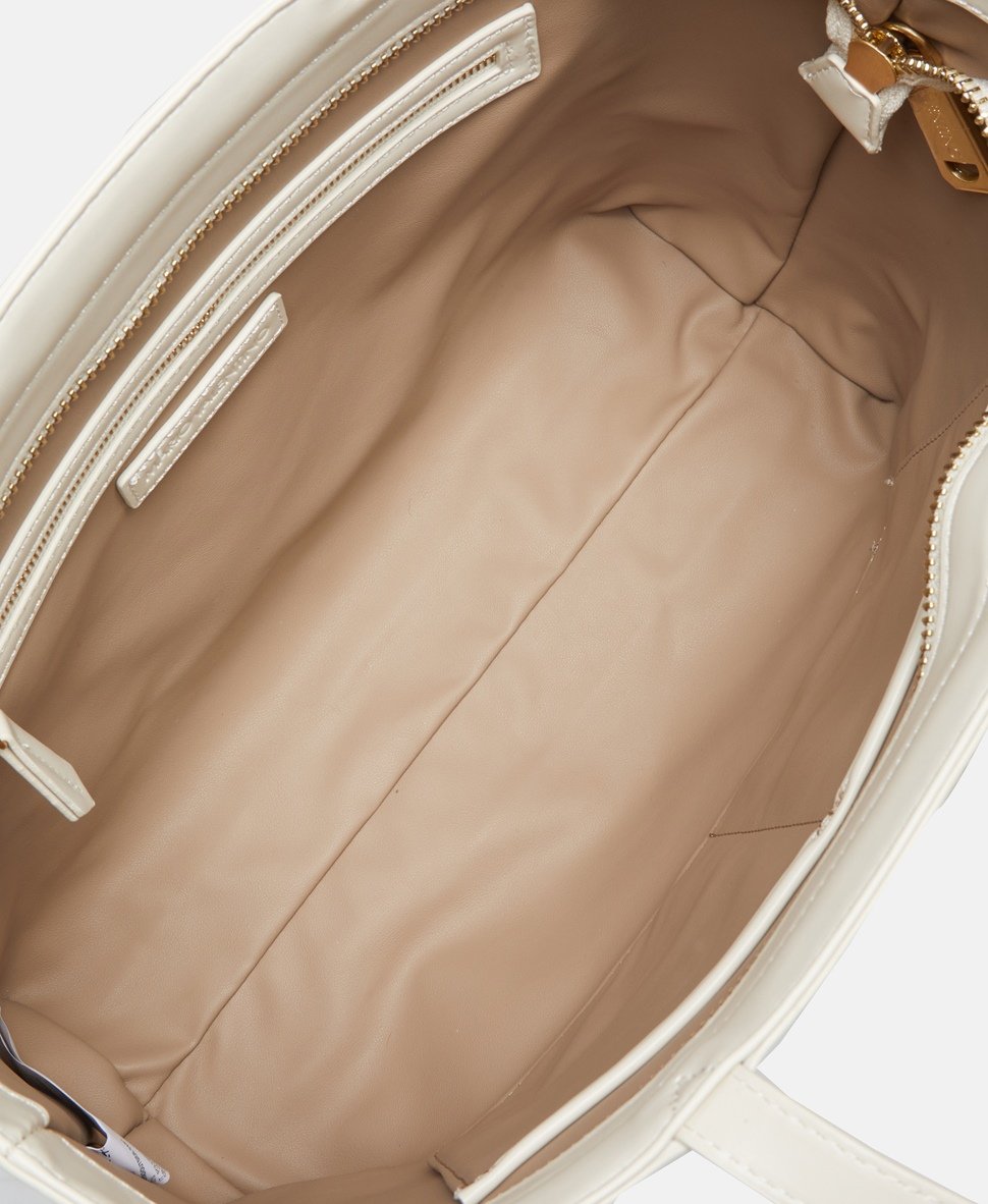 VALENTINO kabelka shopper Ecru 3