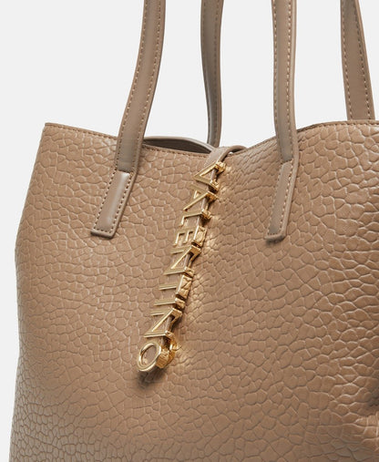 VALENTINO kabelka shopper Taupe 2