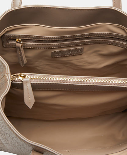 VALENTINO kabelka shopper Taupe 3
