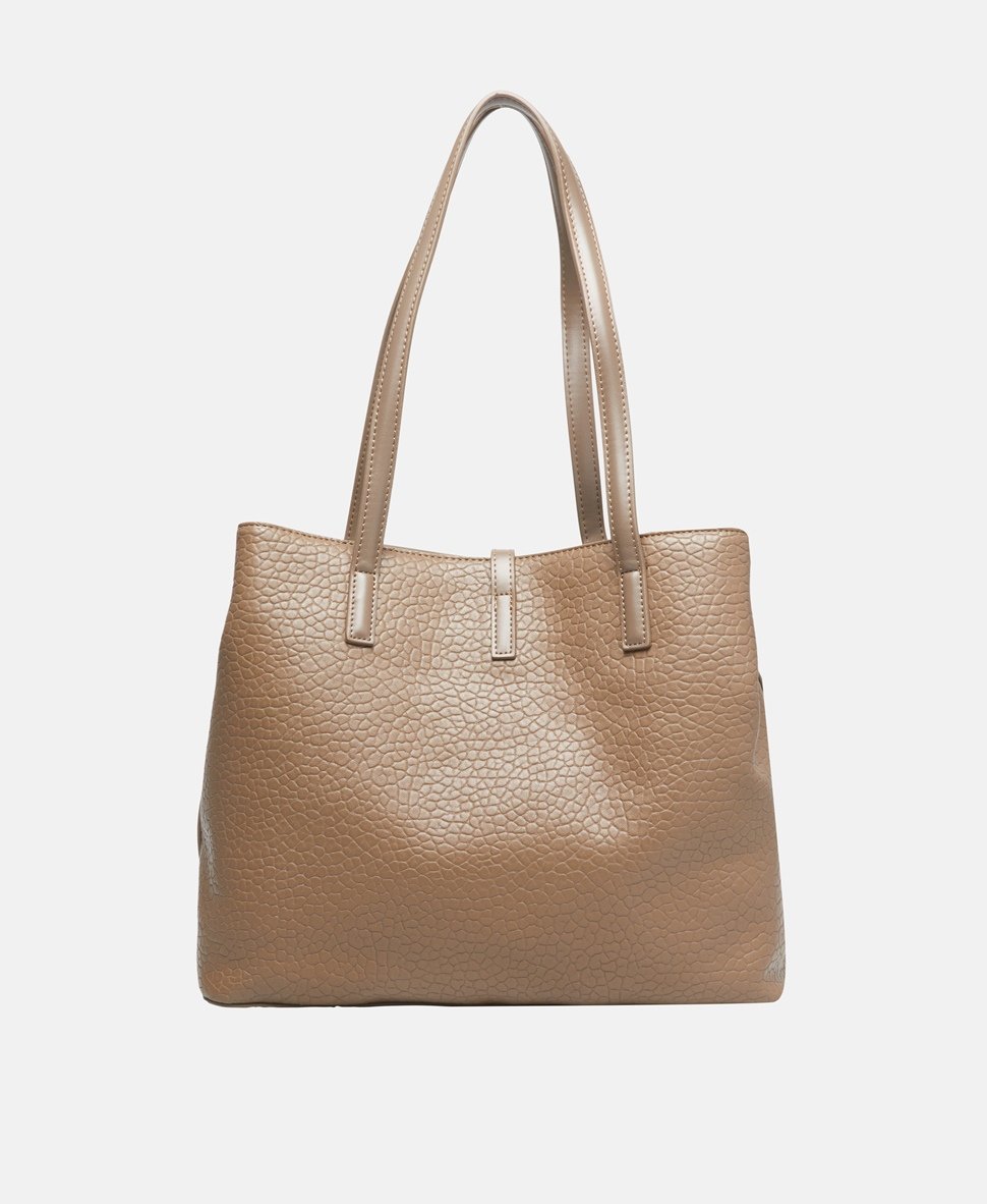 VALENTINO kabelka shopper Taupe 4