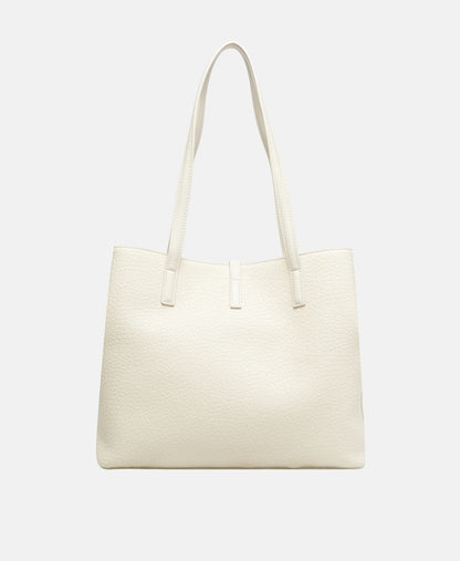 VALENTINO kabelka shopper Ecru 4