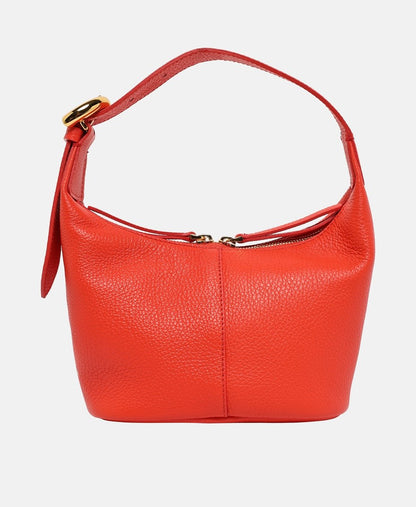 Coccinelle kožená kabelka Červená 4