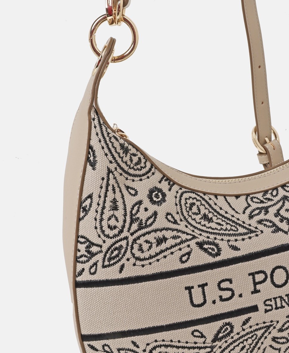 U.S. Polo Assn. hobo kabelka Béžová 2