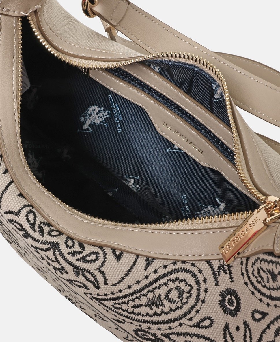 U.S. Polo Assn. hobo kabelka Béžová 3