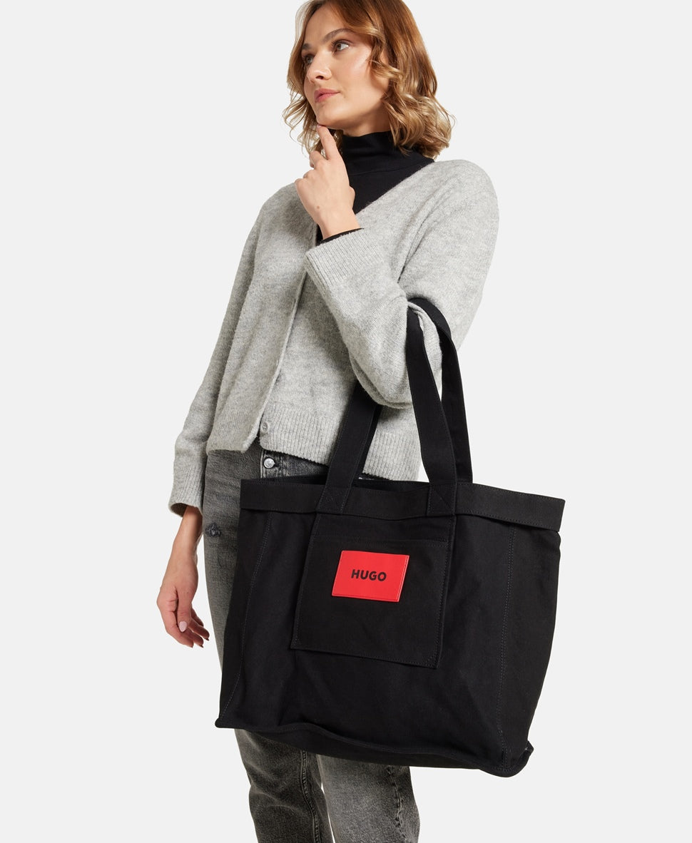 Hugo kabelka shopper Černá 5