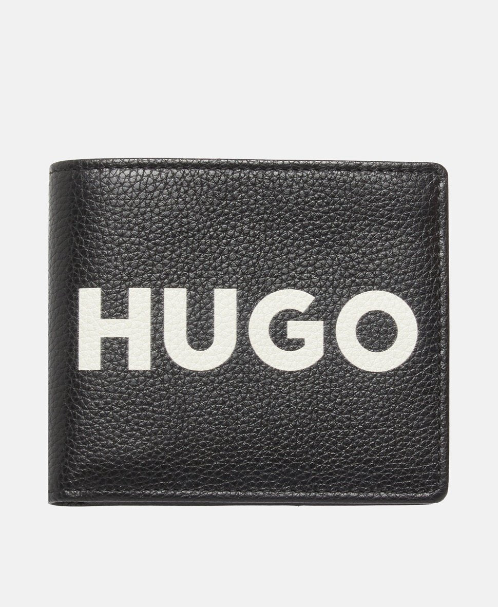 Hugo kožená peněženka Černá 1