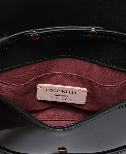 Coccinelle kožené psaníčko Černá 3