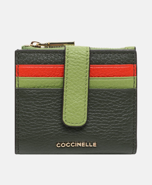 Coccinelle kožená peněženka Khaki 1