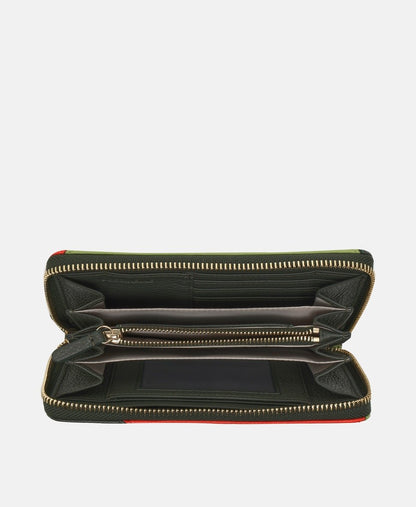 Coccinelle kožená peněženka Khaki 3