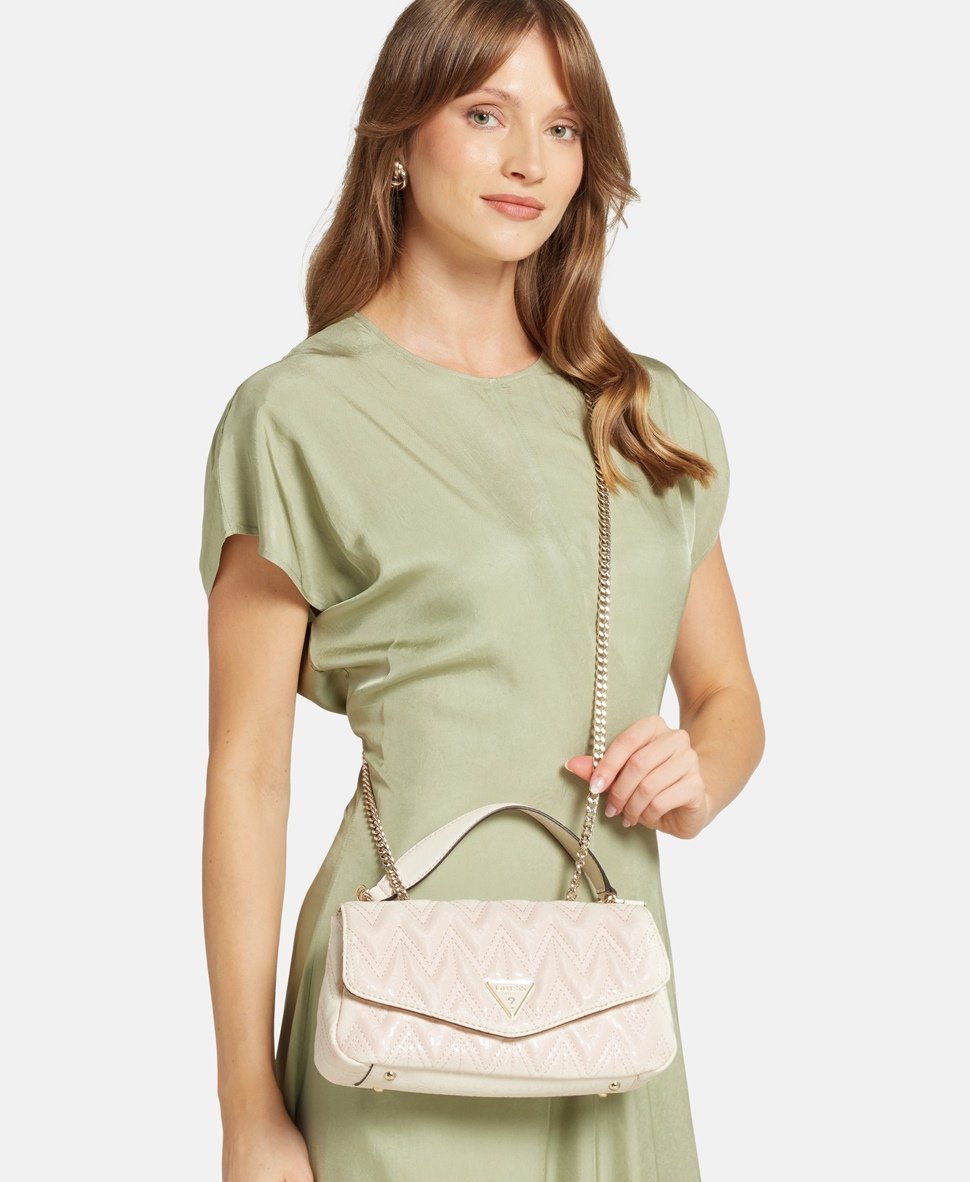 Guess taška messenger Světle šedá 5