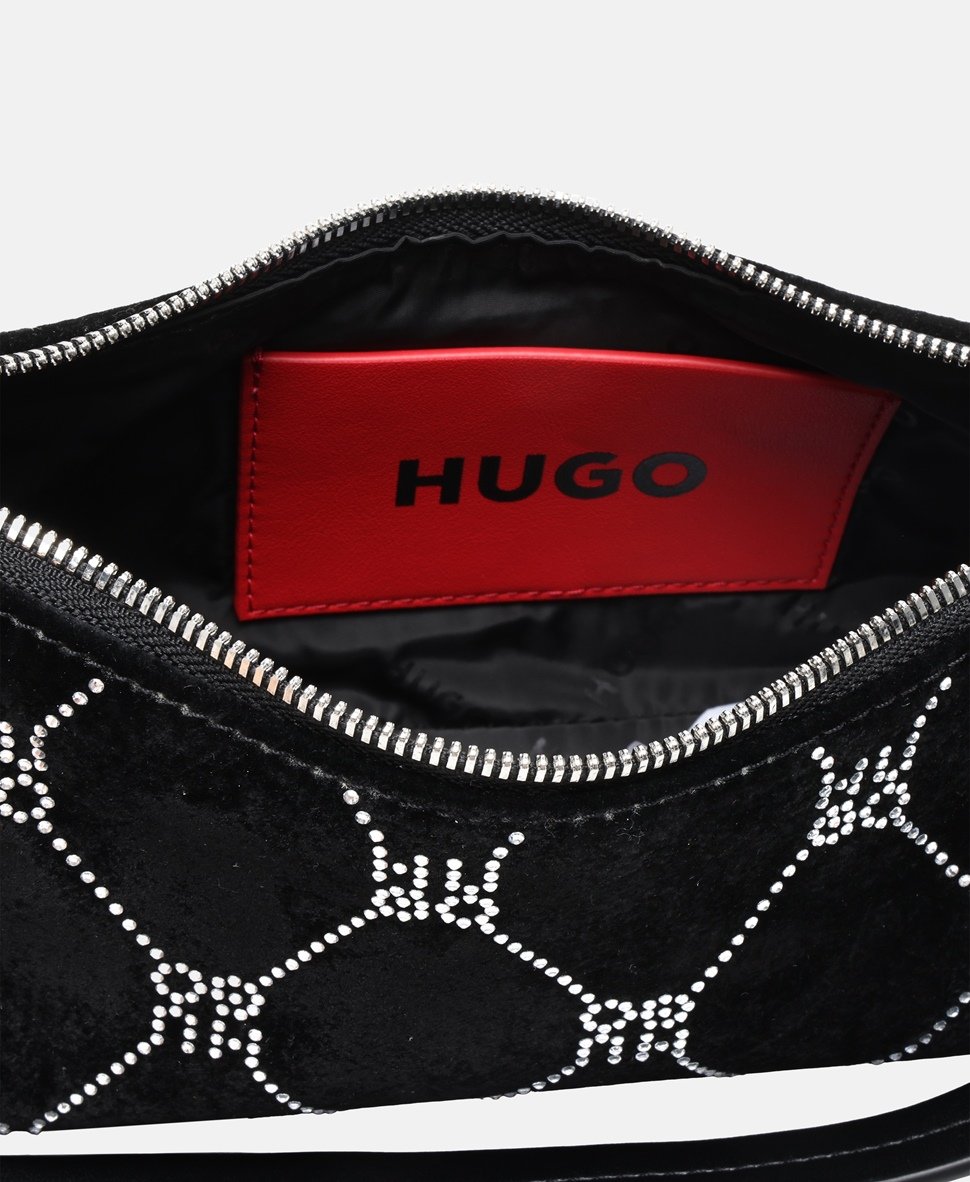 Hugo kabelka přes rameno Černá 3