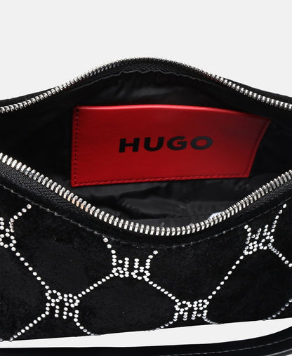 Hugo kabelka přes rameno Černá 3