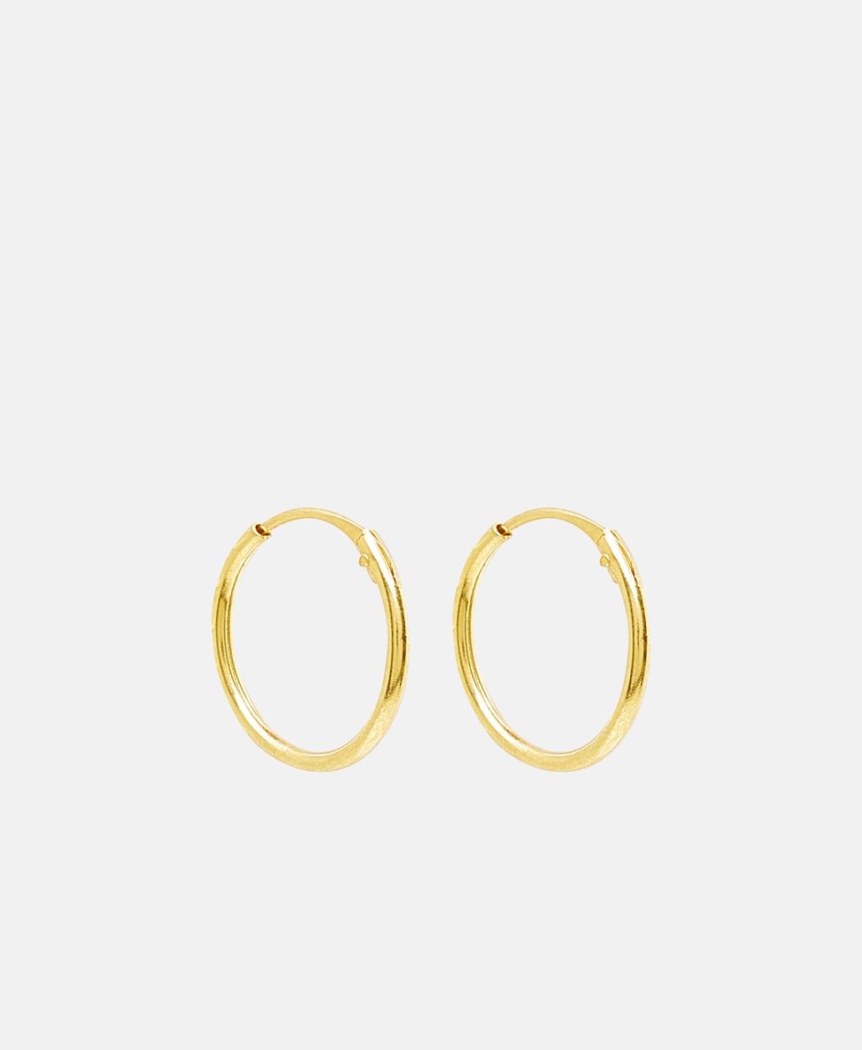 Lawrence Grey Jewelry Obručové náušnice Zlatá 1