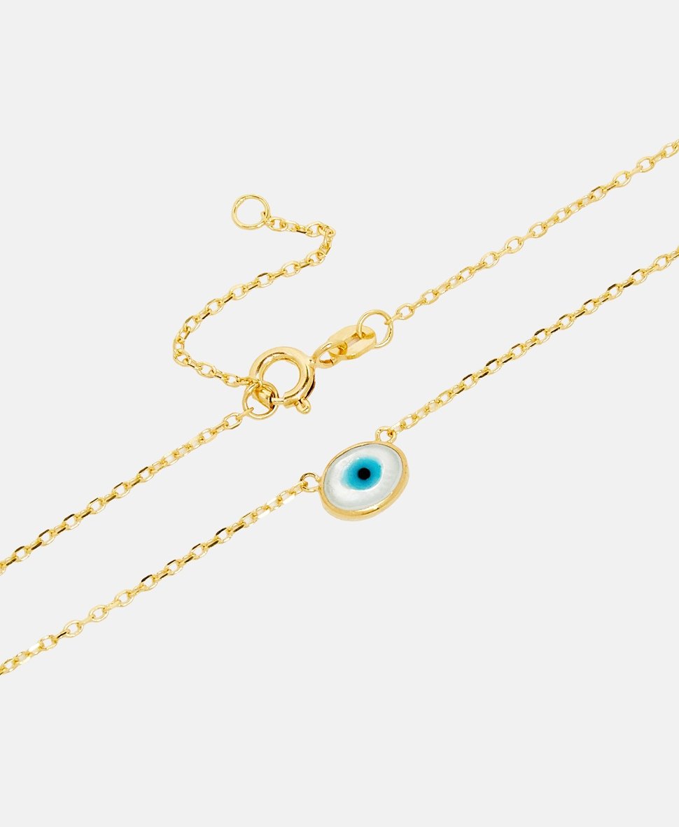 Lawrence Grey Jewelry řetízek s přívěskem Zlatá 2
