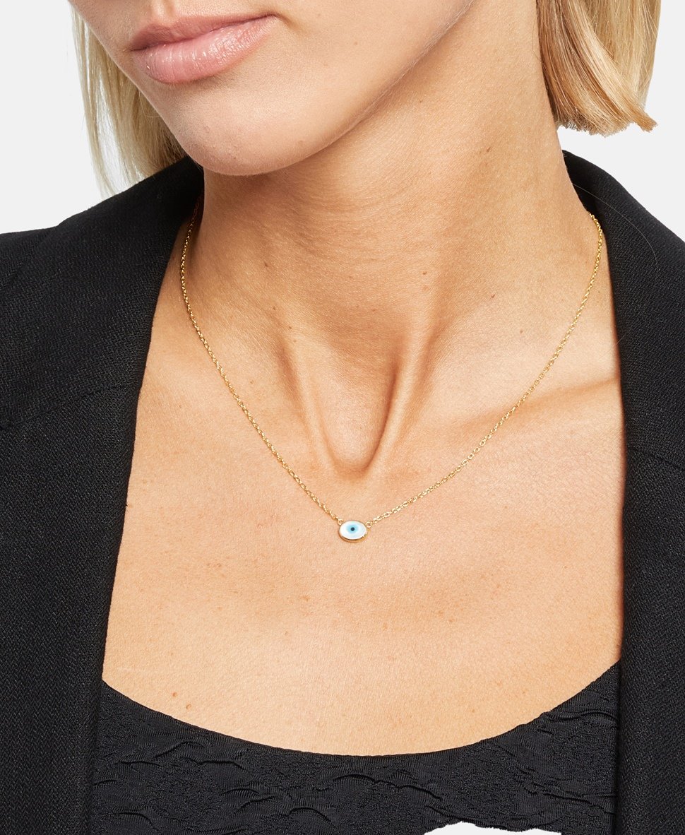 Lawrence Grey Jewelry řetízek s přívěskem Zlatá 3