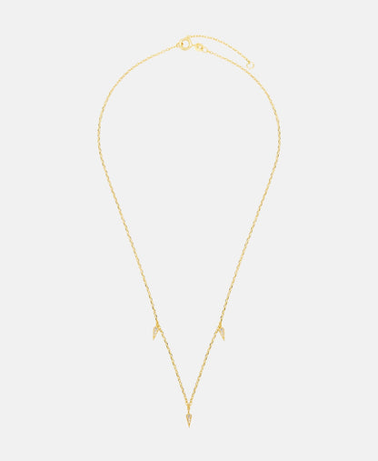 Lawrence Grey Jewelry řetízek s přívěskem Zlatá 1