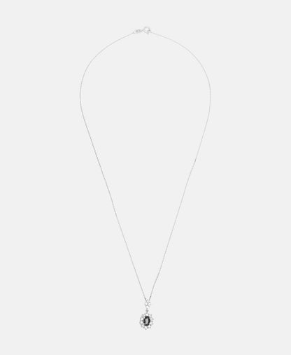 Atelier du Diamant náhrdelník s diamantovým přívěskem Bílé zlato 1