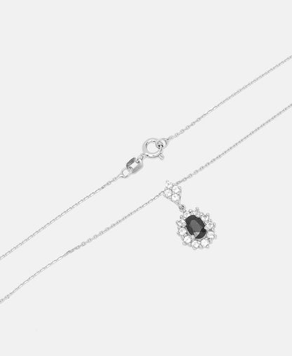 Atelier du Diamant náhrdelník s diamantovým přívěskem Bílé zlato 2