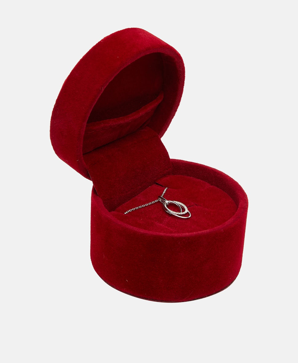 Atelier du Diamant náhrdelník s diamantovým přívěskem Bílé zlato 3