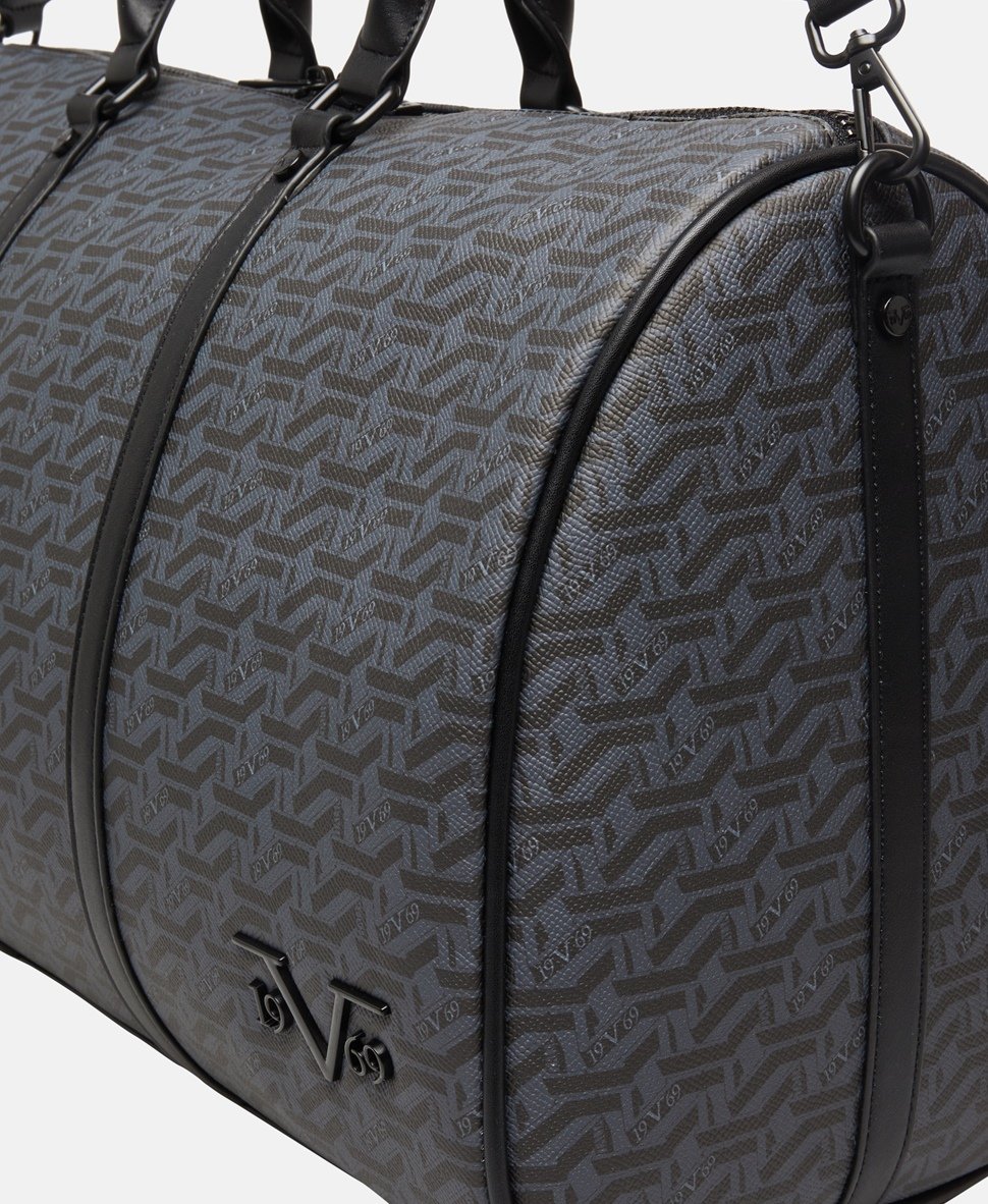 19V69 ITALIA taška weekender Tmavě šedá 2